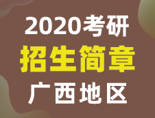 【研線網(wǎng)匯總】廣西地區(qū)各大院校2020年碩士研究生招生簡(jiǎn)章