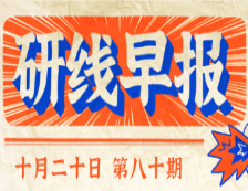 2020年10月20日【研線早報(bào)·第八十期】