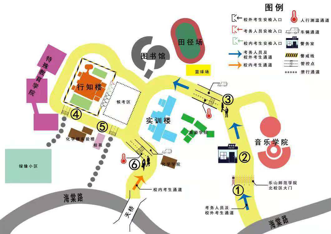 2021考研考場安排：四川省各考點考場方位圖及溫馨小貼士請收好！
