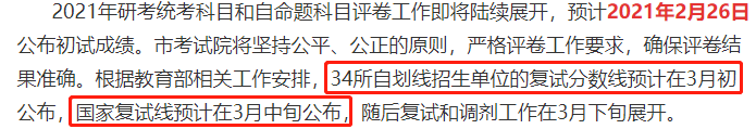 2021考研:A線、B線、自主劃線,過(guò)了哪條線你才能上岸?